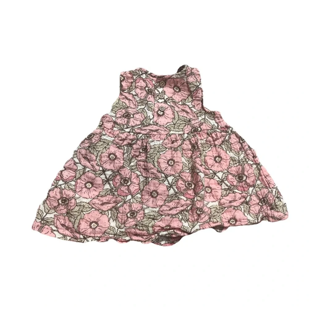 Rabbit And Bear Floral Two Piece Baby Girl Outfit‎ Size 3-6 Months